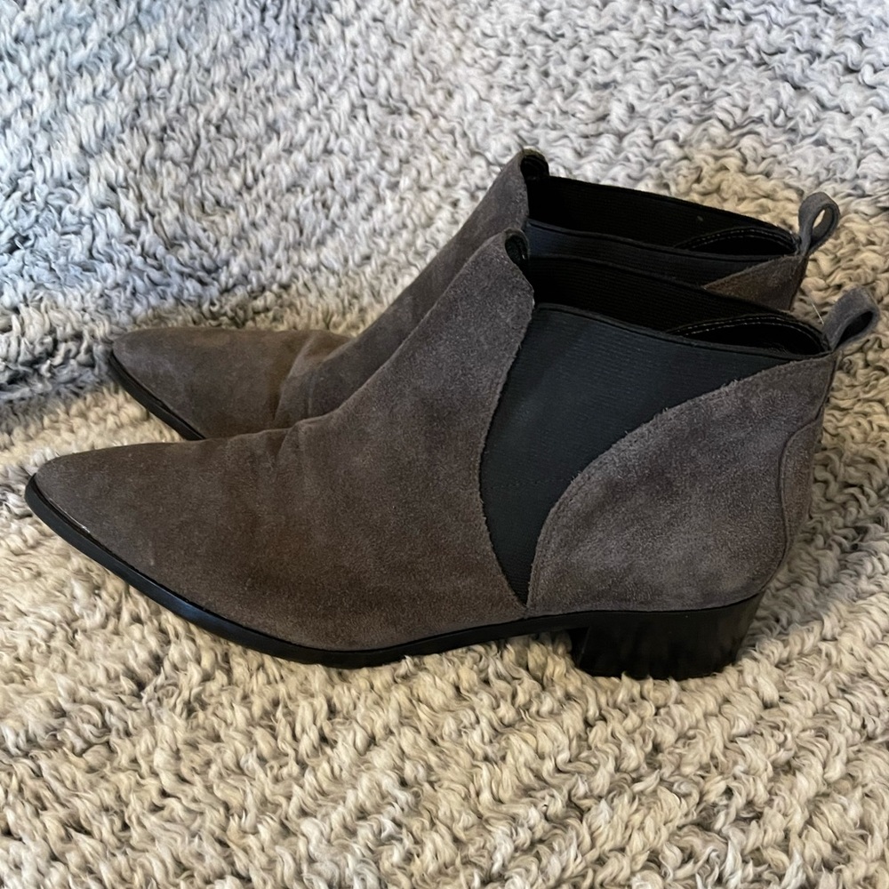 Marc Fisher suede ankle boots